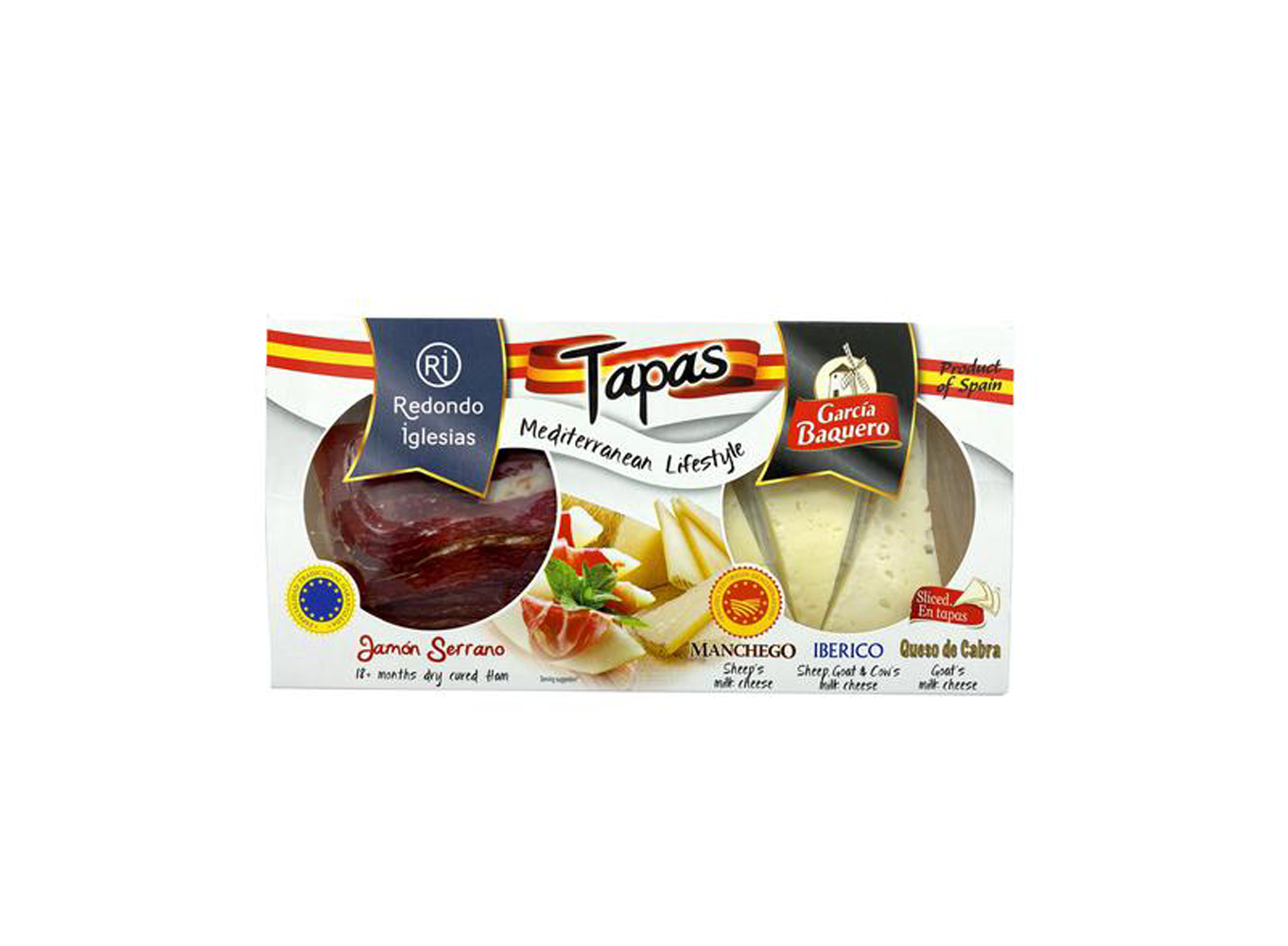 GARCÍA BAQUERO TAPAS QUESO Y JAMÓN 150GR